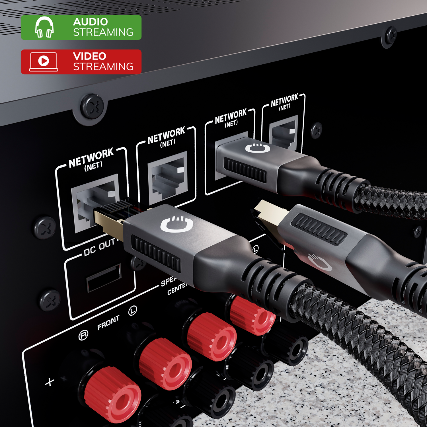 Oehlbach STATE OF THE ART Stream Primus Cat 8.1 15,0m Ethernet кабель D1C13358