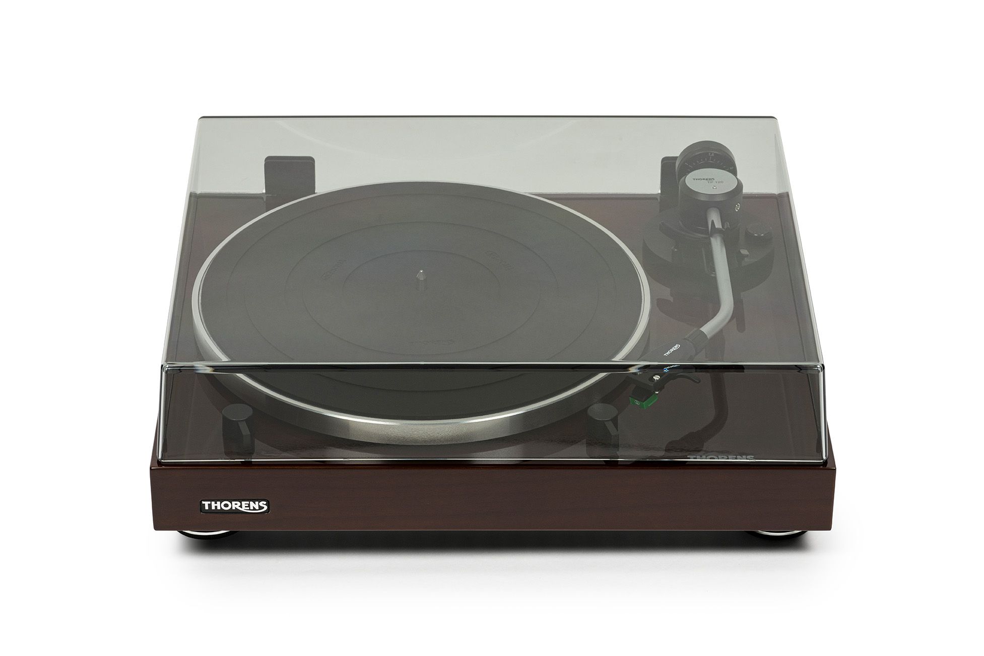 Thorens TD-204 TP120 AT95E walnut виниловый проигрыватель