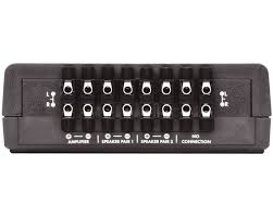 QED 2 way Speaker Switch Двухканальный аудиокоммутатор зажим "под винт" (A-SS20)