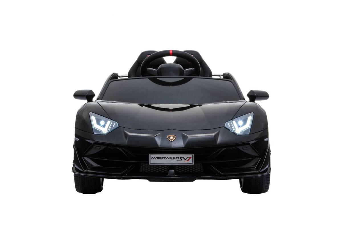 Детский электромобиль Lamborghini SVJ (черный, 12V) - HL328
