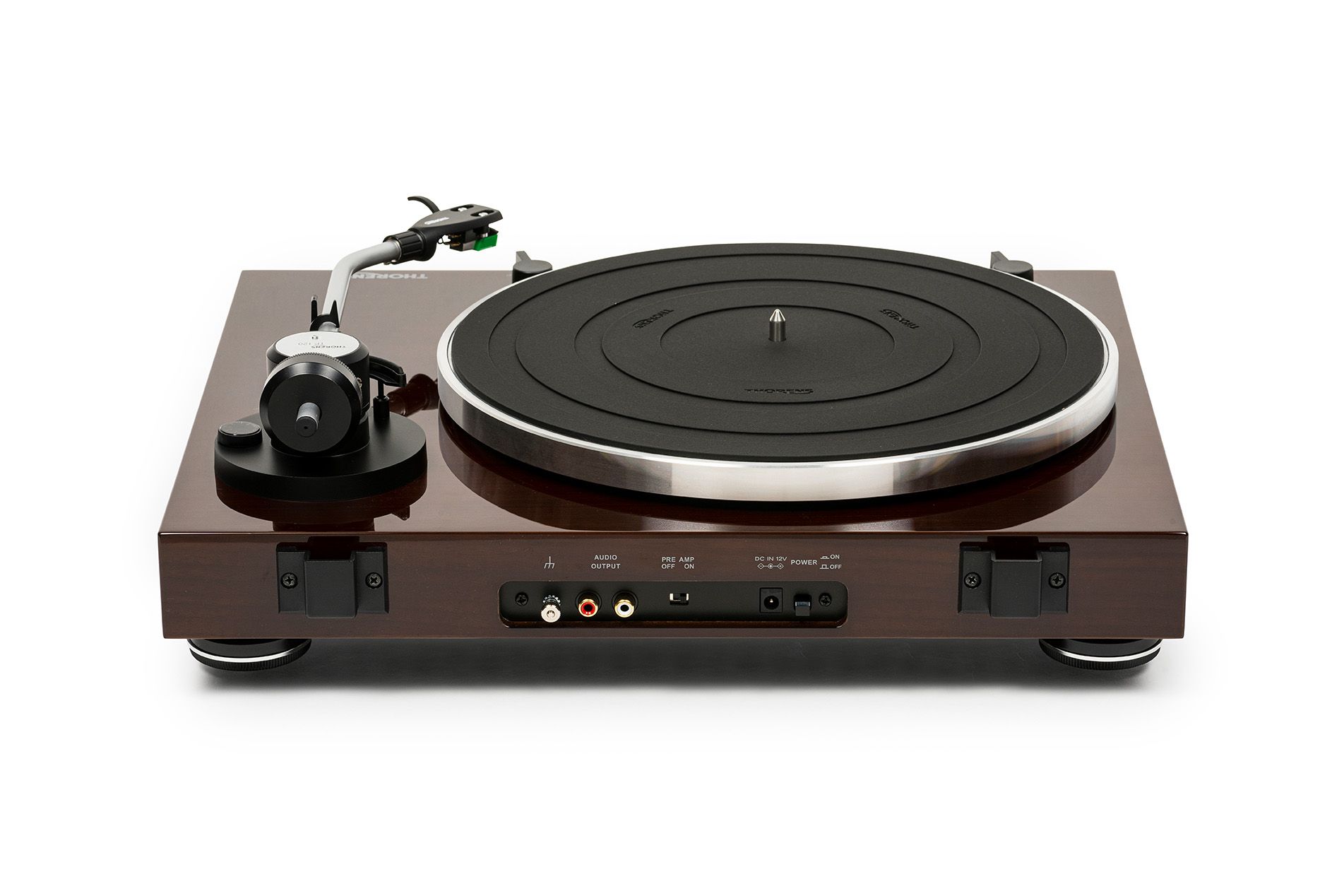 Thorens TD-204 TP120 AT95E walnut виниловый проигрыватель