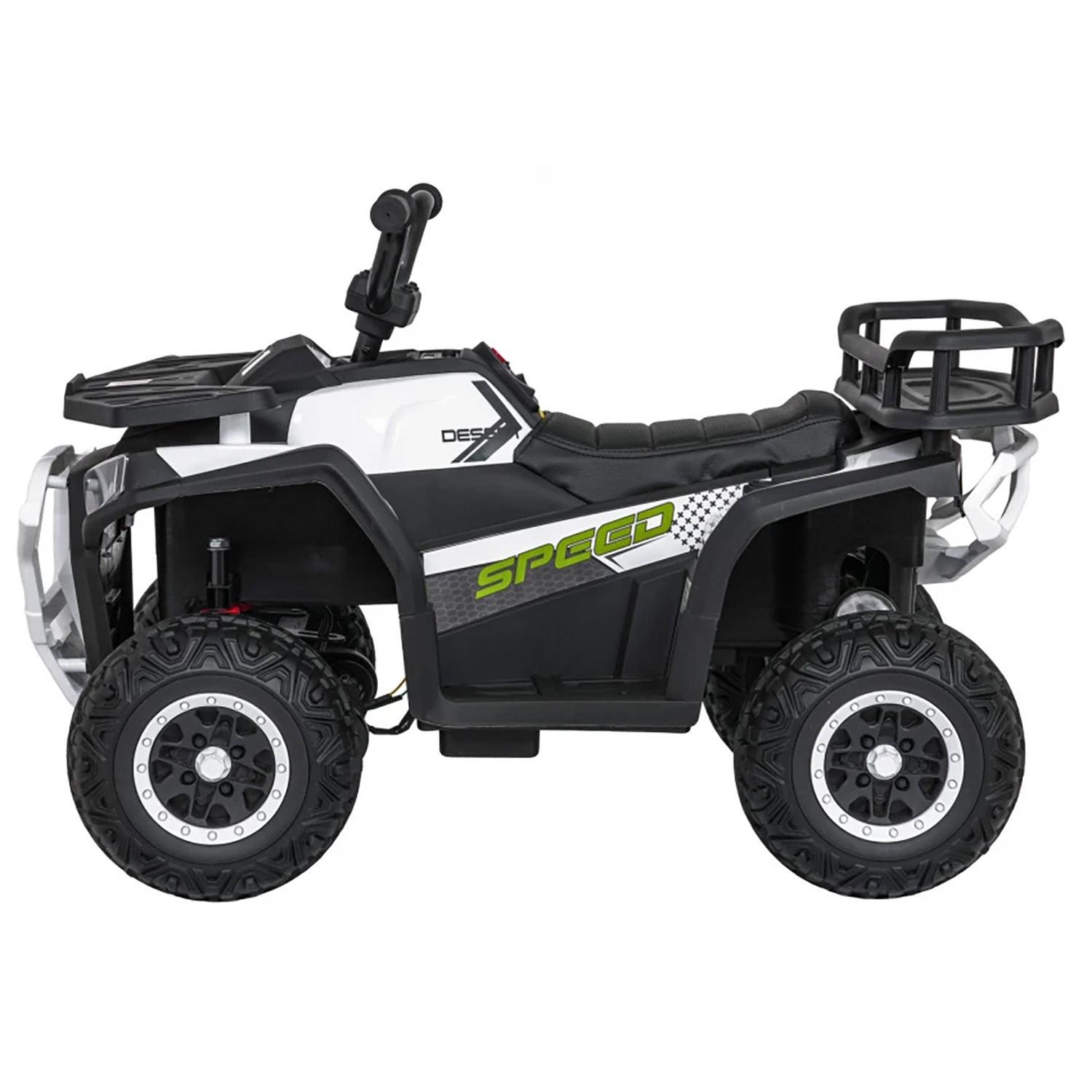 Детский электромобиль квадроцикл X-Robust (белый, 24V, 4WD, пульт, EVA) - XMX651-24V-4WD-WHITE