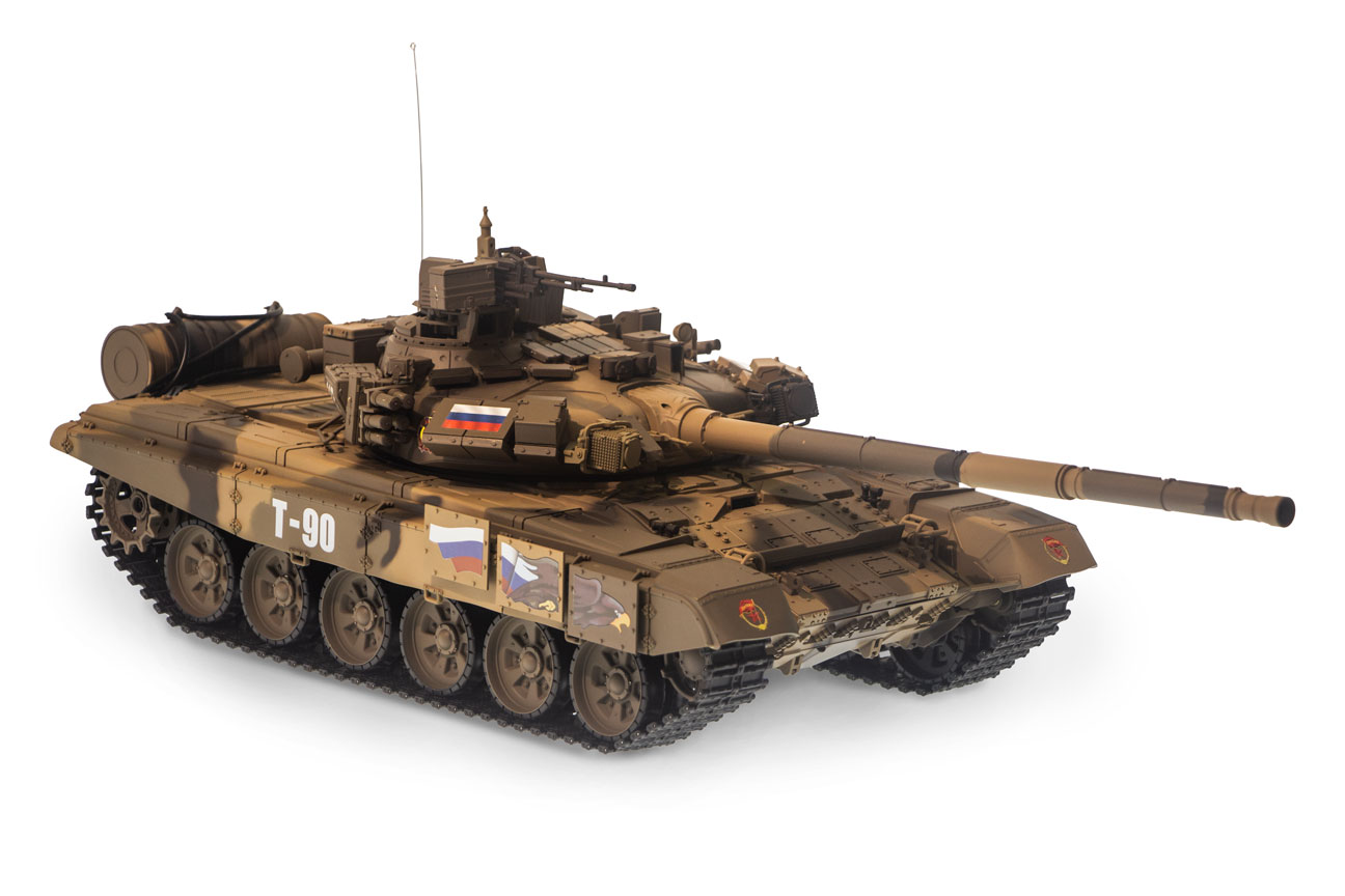 Радиоуправляемый танк Heng Long Т-90 S version V7.0 масштаб 1:16 RTR 2.4G - 3938-1Upg V7.0