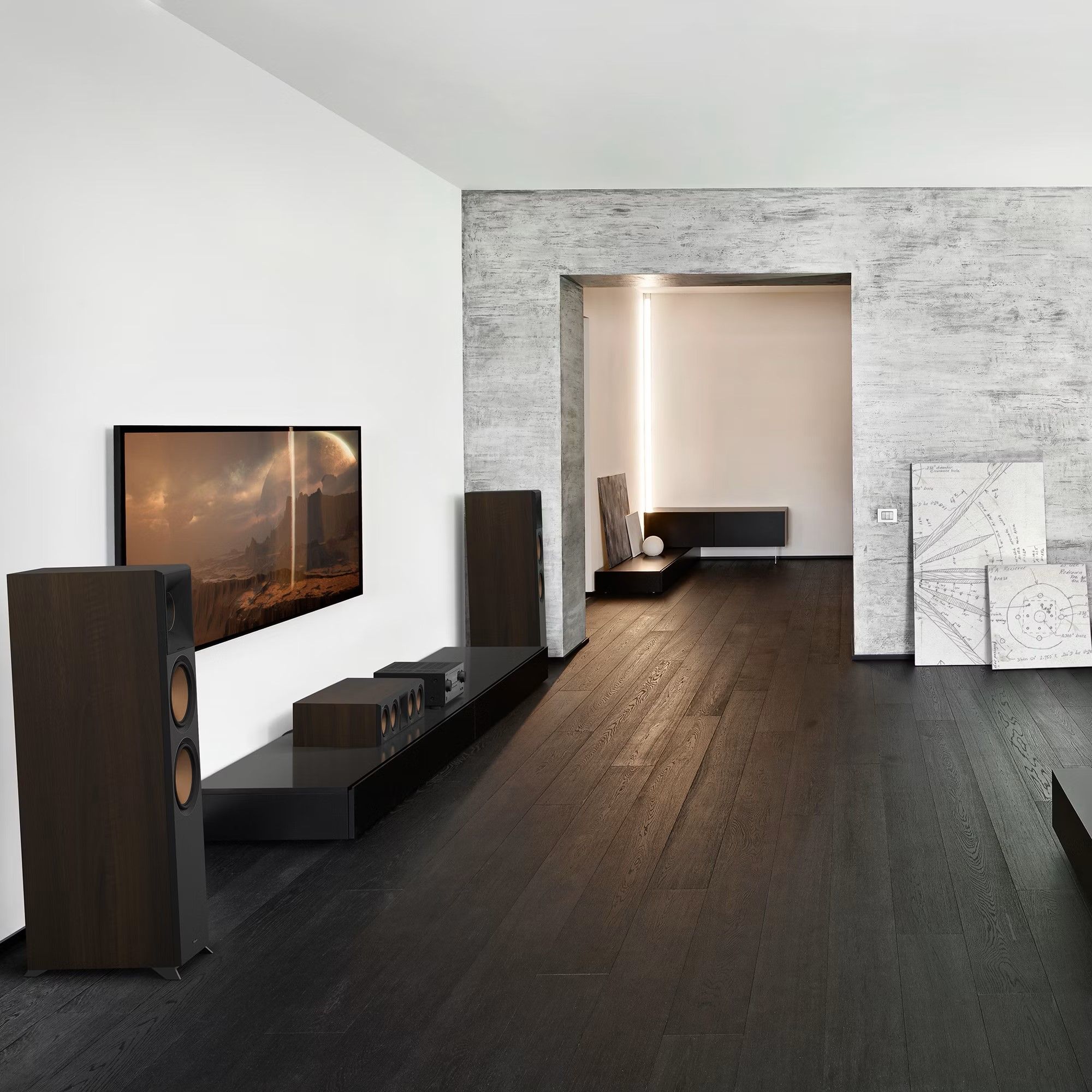 KLIPSCH RP-8000F II Walnut Напольная акустика