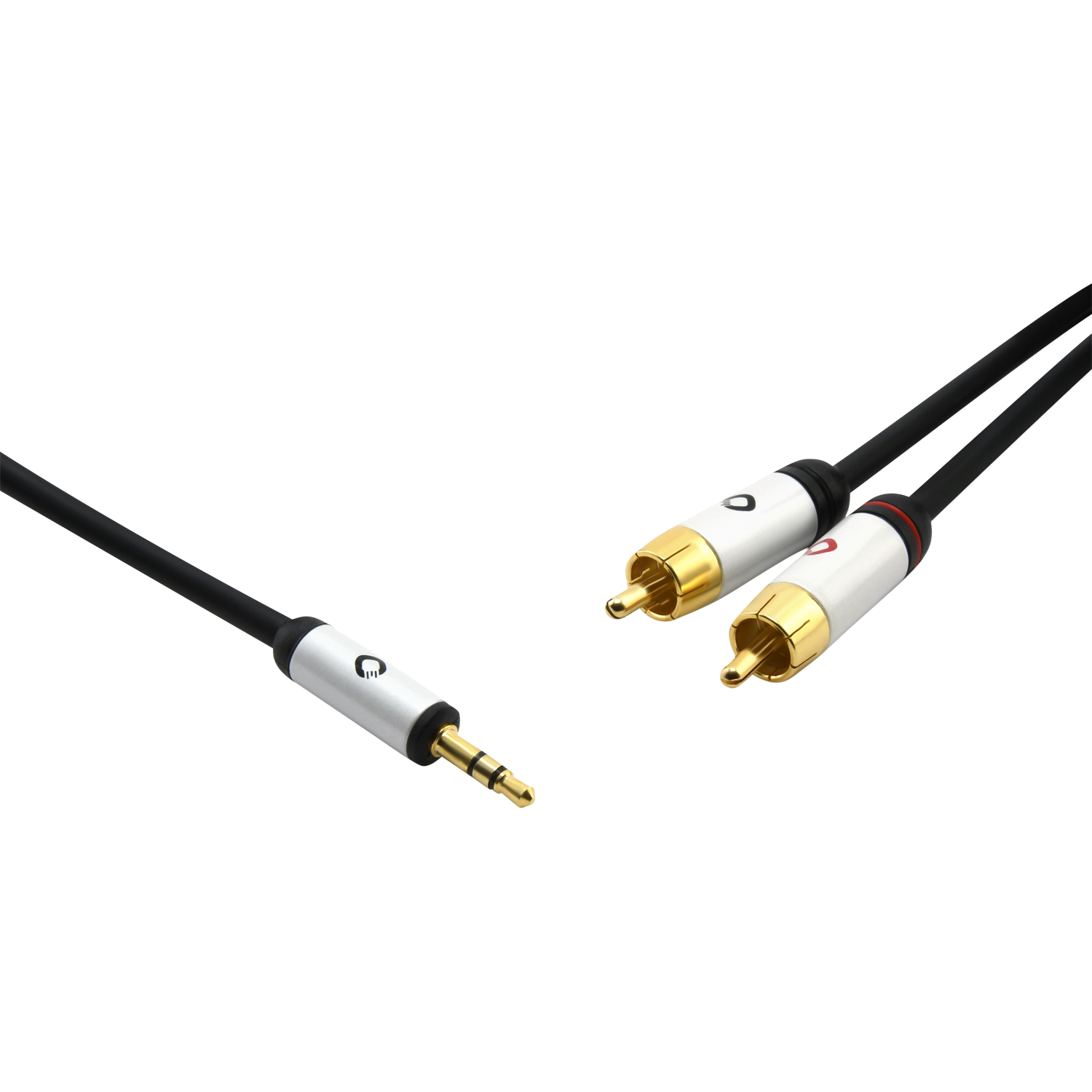 Oehlbach PERFORMANCE i-Connect jack to 2 RCA 5,0m black  кабель межблочный D1C60006