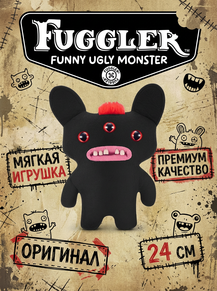 Мягкая игрушка FUGGLER Рико - 15727D