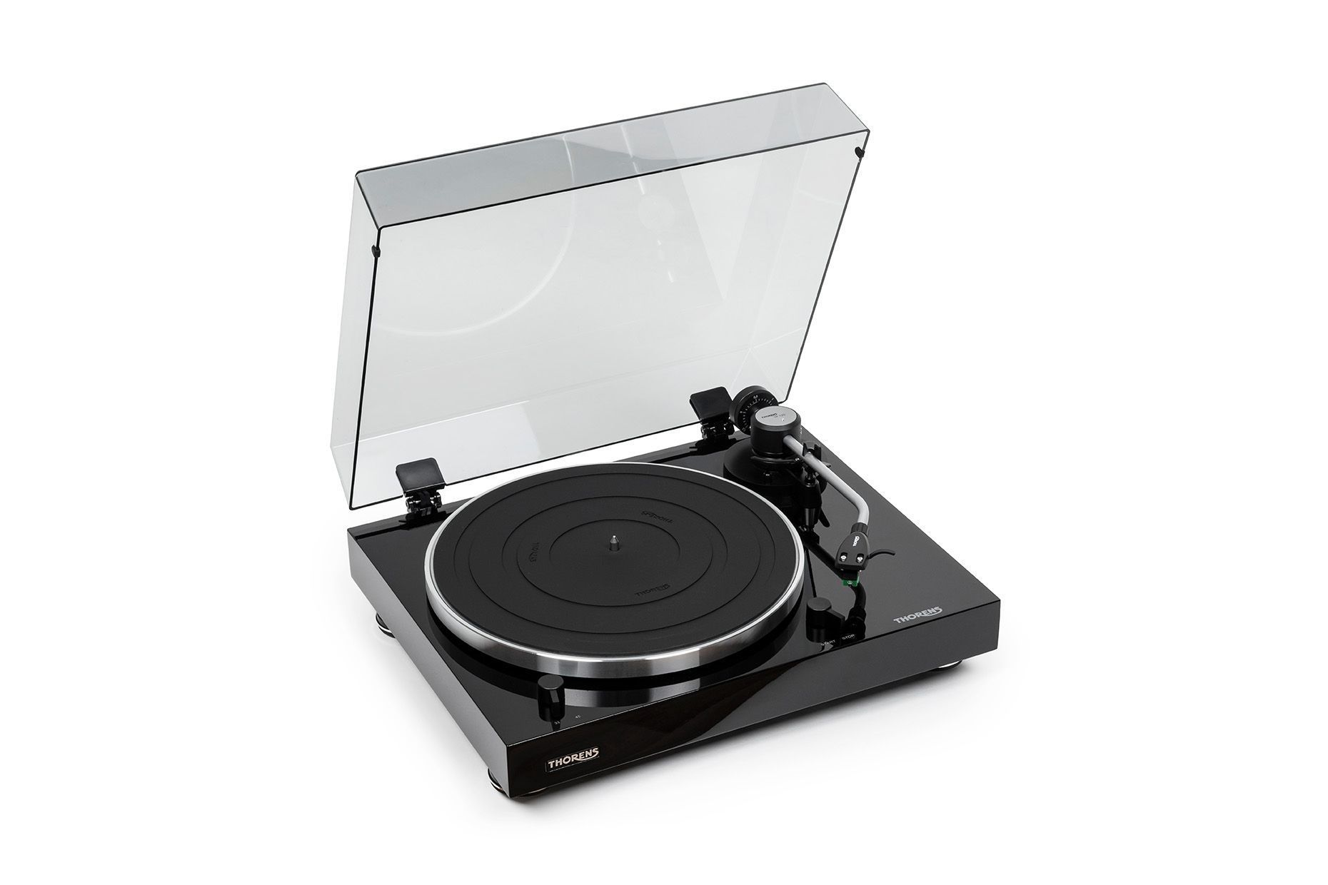 Thorens TD-204 TP120 AT95E highgloss black виниловый проигрыватель