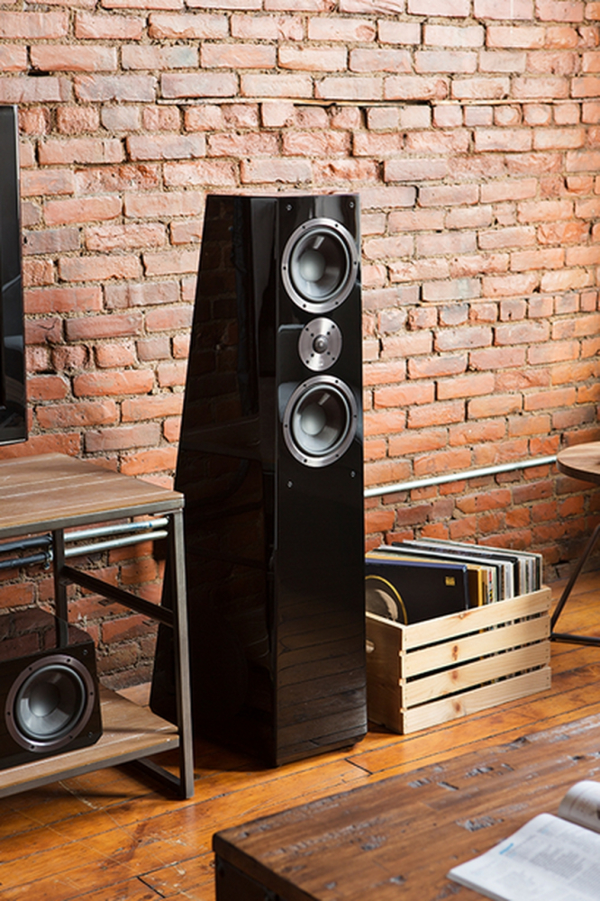 SVS Ultra Tower piano black напольная акустическая система