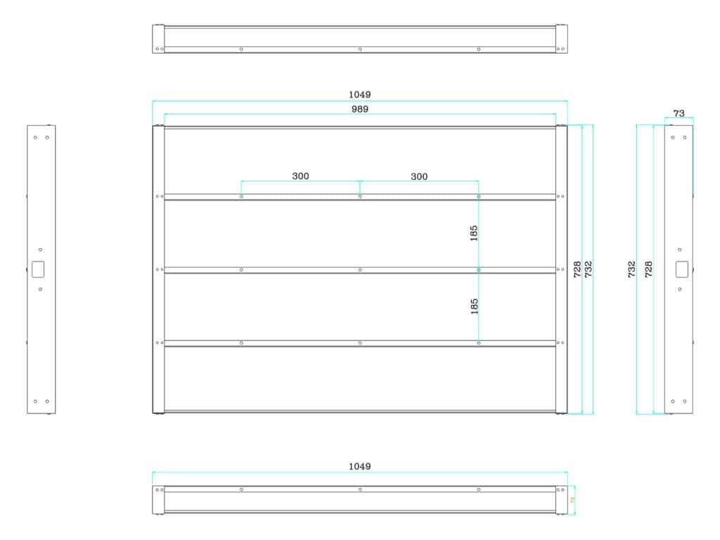 AVEL AVS435SM Magic Mirror HB
