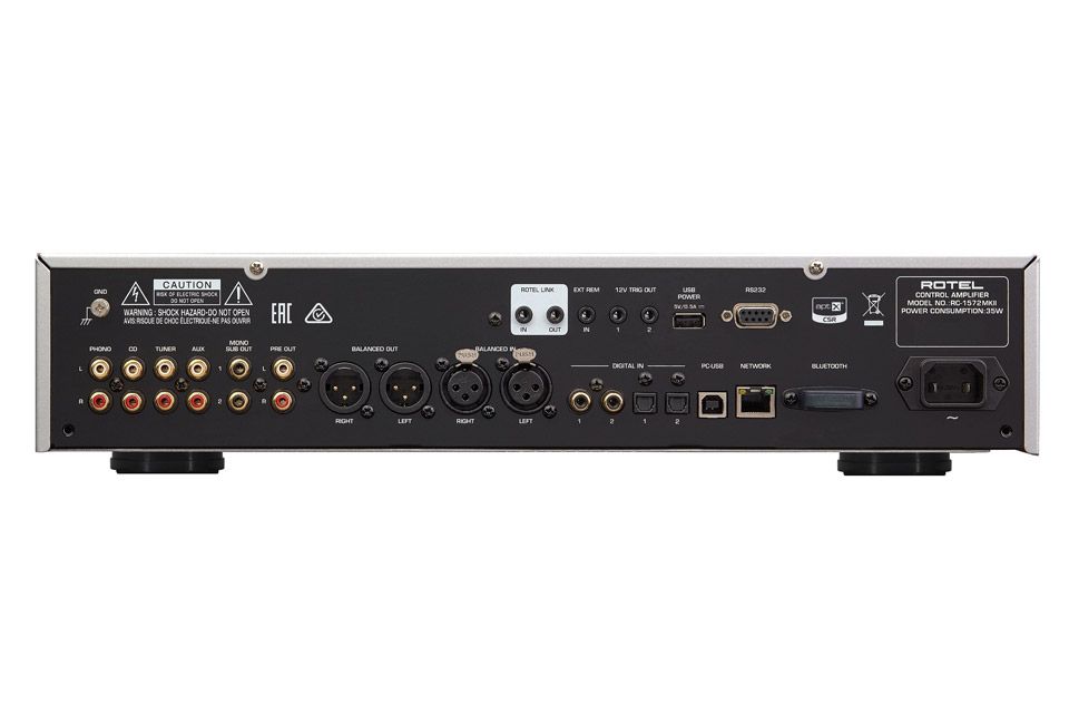 Rotel RC-1572 MKII silver Предварительный усилитель