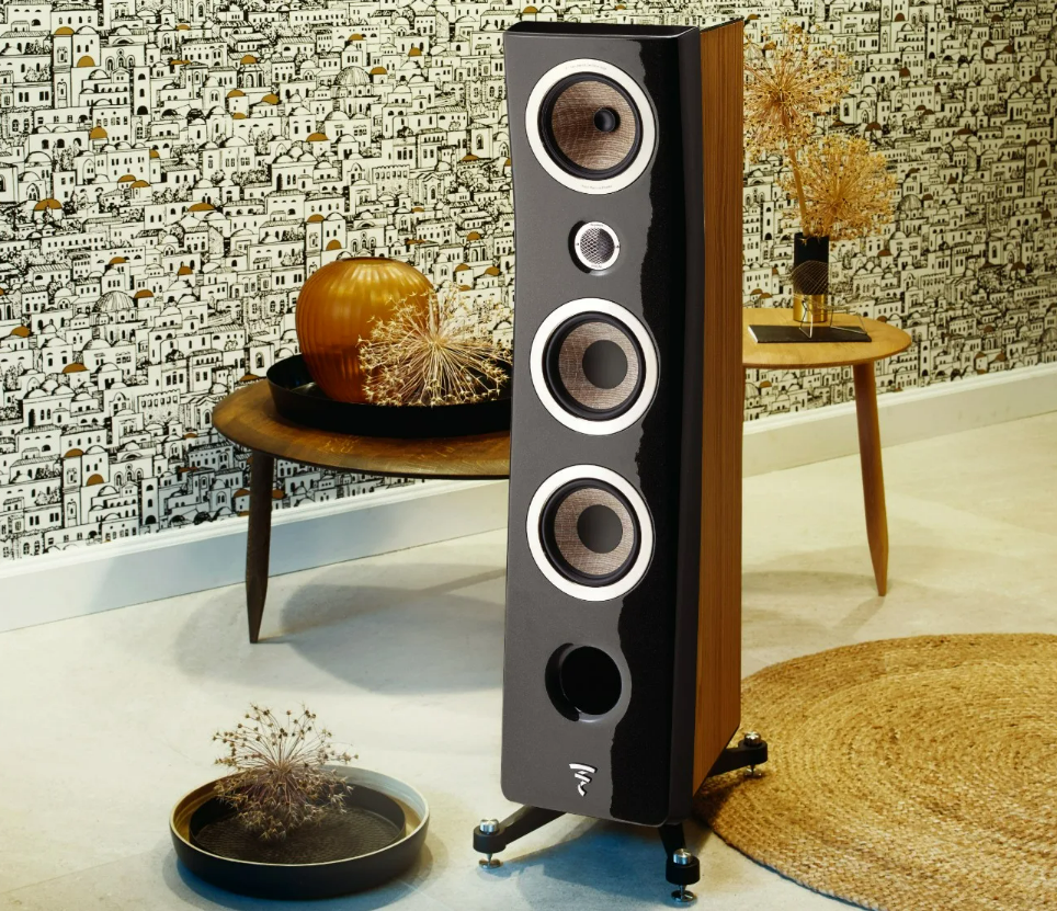 Focal Kanta N° 3 Walnut HG Black HG Напольная акустика