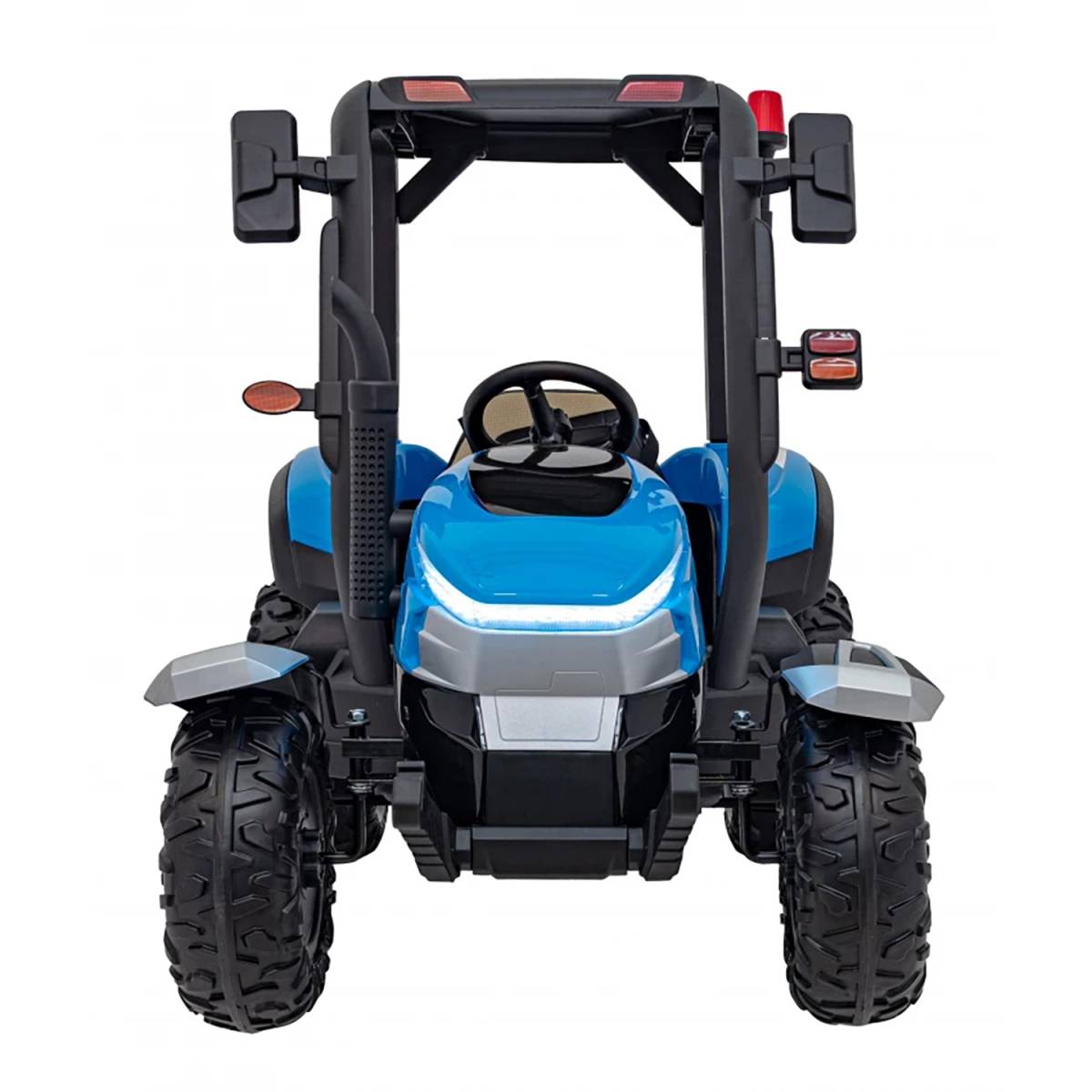 Детский электромобиль трактор с прицепом (синий, EVA, 4WD, пульт, 24V) - BLT-206C-4WD-24V-BLUE