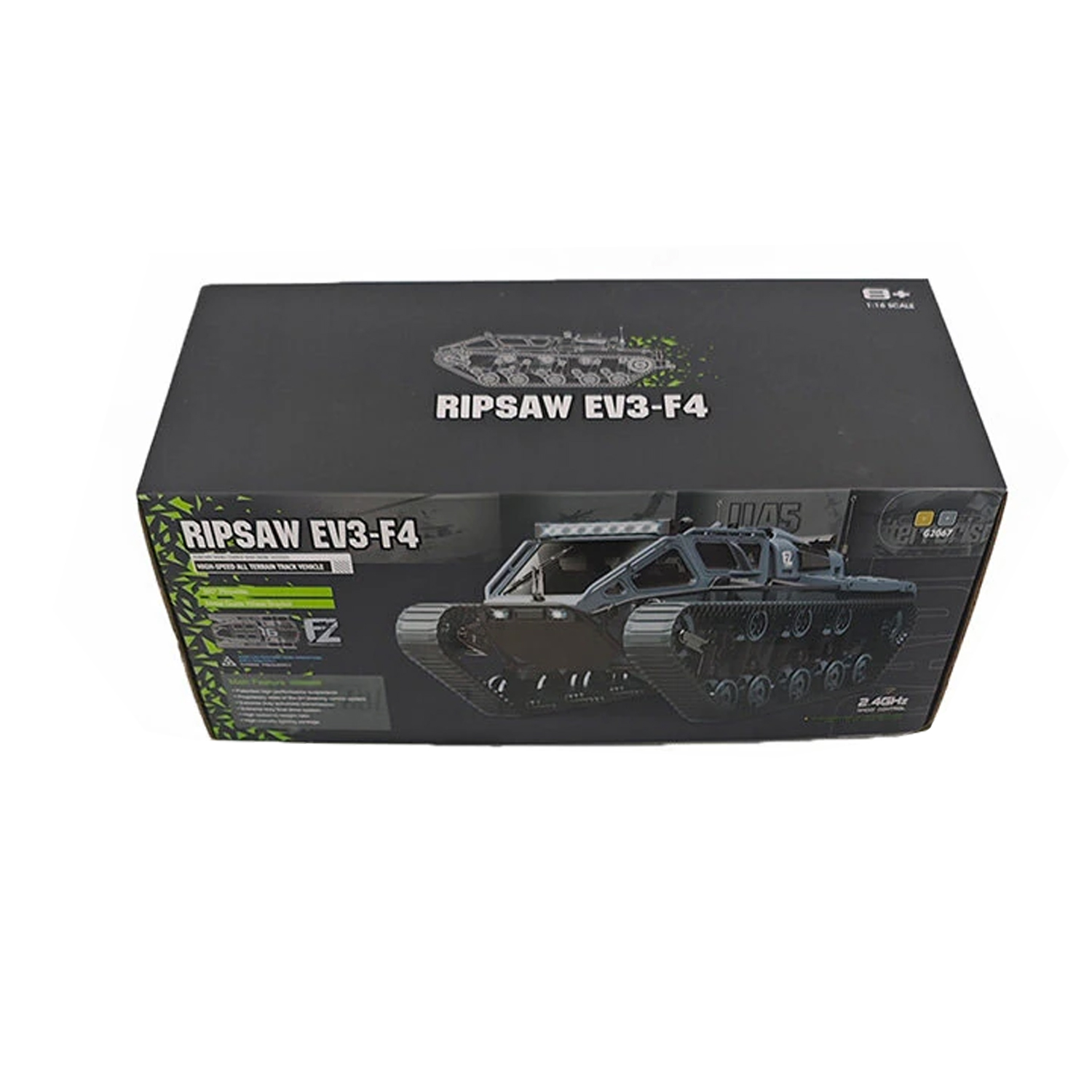 Радиоуправляемый гусеничный вездеход RIPSAW EV3-F4 1:16 - G2067-YELLOW