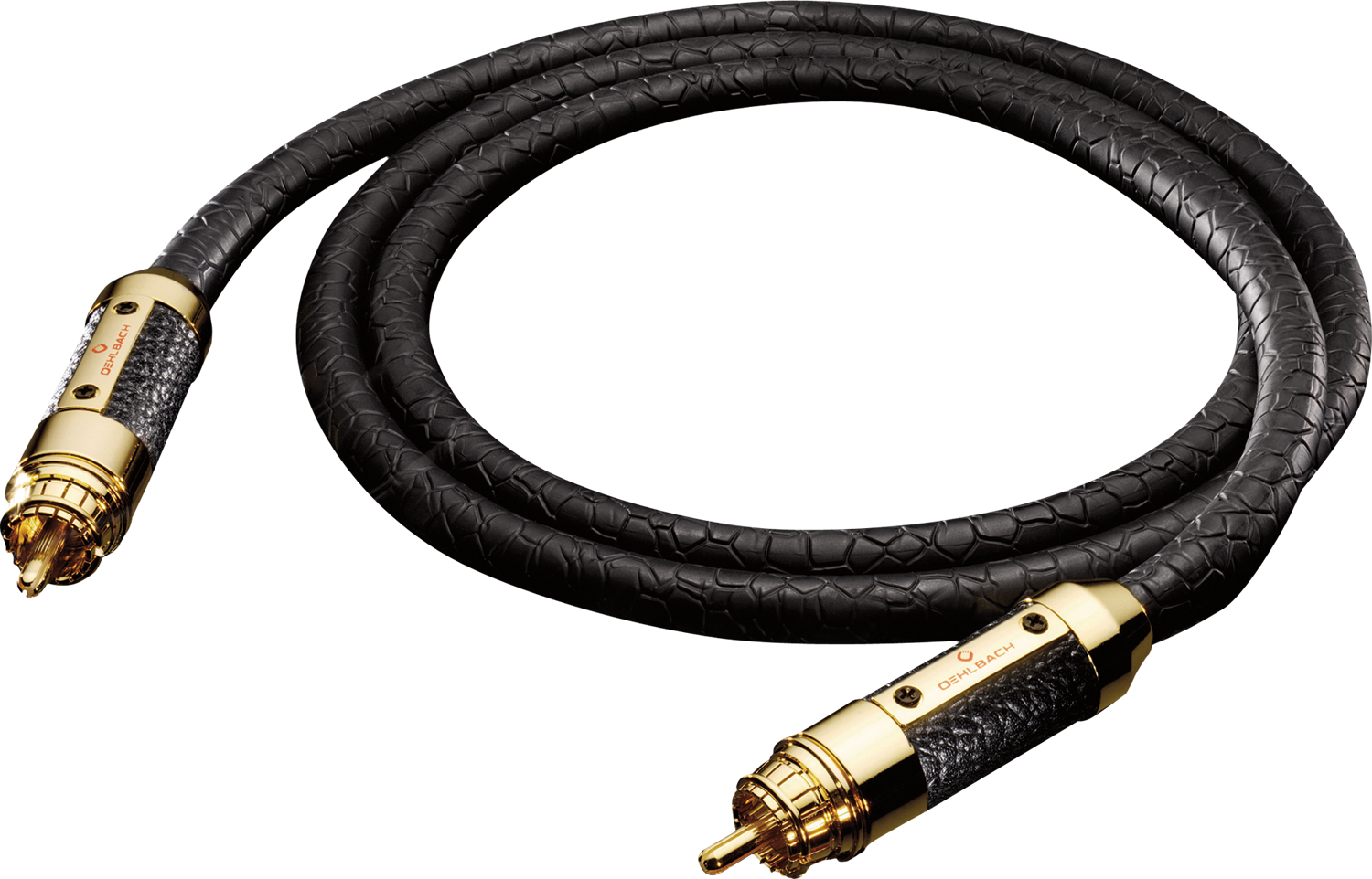 Oehlbach STATE OF THE ART XXL Black Connection Cable RCA 1m gold High-End цифровой кабель D1C13826