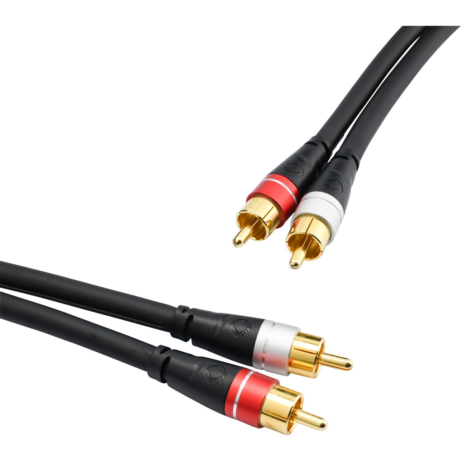 Oehlbach EXCELLENCE Select Audio Link Audio cable Cinch 2,0m bw Аудиокабель RCA D1C33144