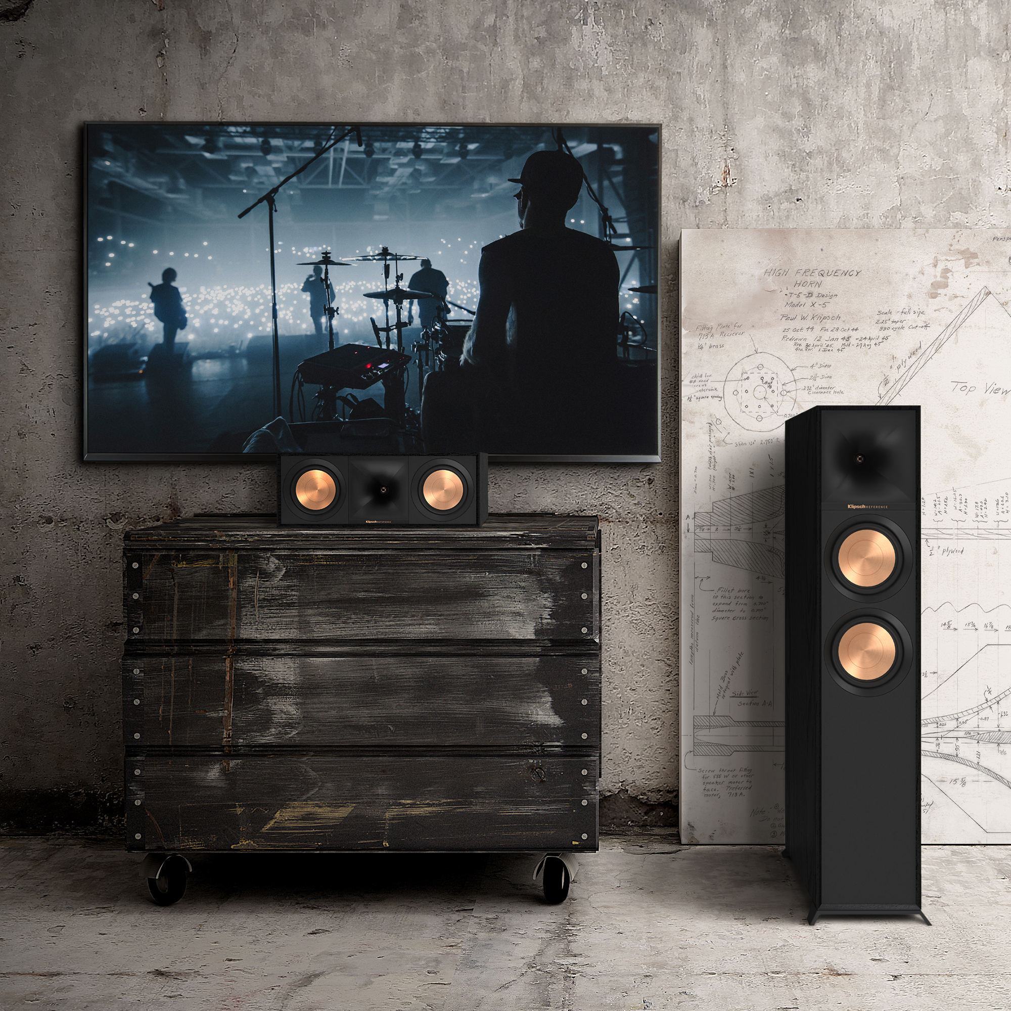 Klipsch R-605FA Напольная акустика