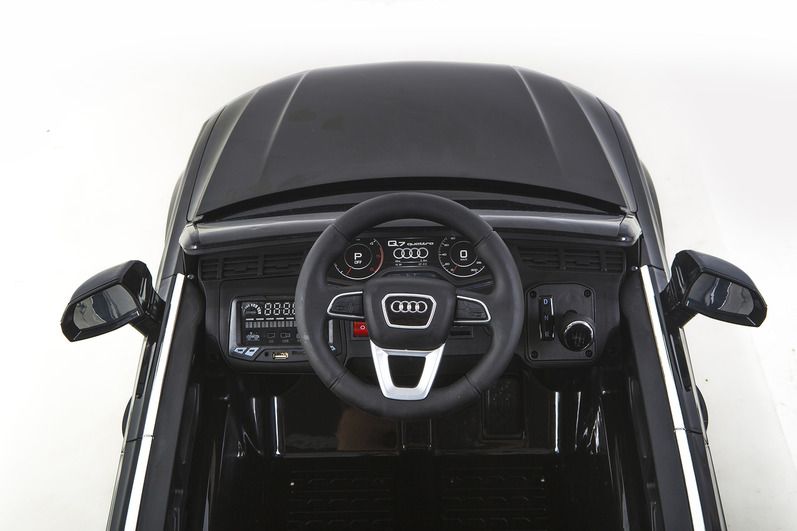 Детский электромобиль Audi Q7 LUXURY 2.4G - Black - HL159-LUX-B