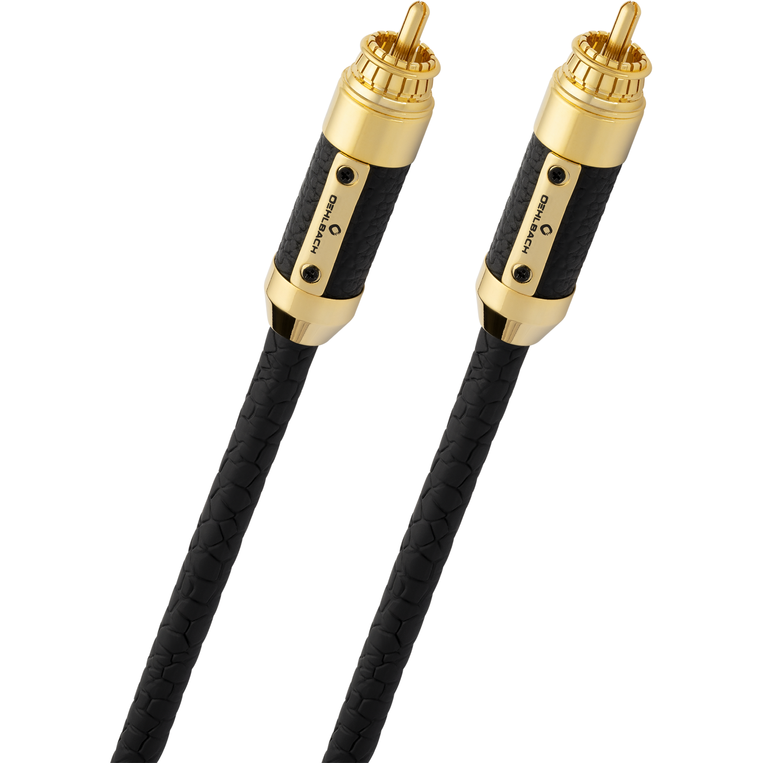 Oehlbach STATE OF THE ART XXL Black Connection Cable RCA 1m gold High-End цифровой кабель D1C13826