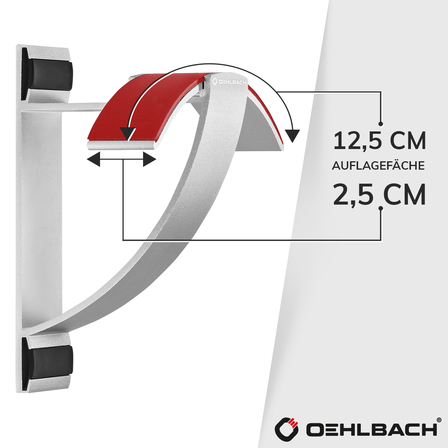 Oehlbach Alu Style W1 Headphone Подставка для наушников D1C35411