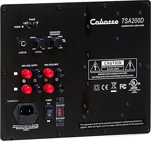 Cabasse Santorin 30-200 black сабвуфер