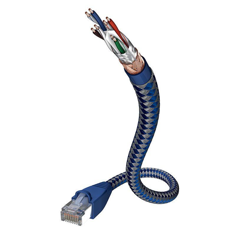 Inakustik Premium CAT6 Ethernet Cable On Spool 100 m SF-UTP AWG 24 кабель(цвет синий)