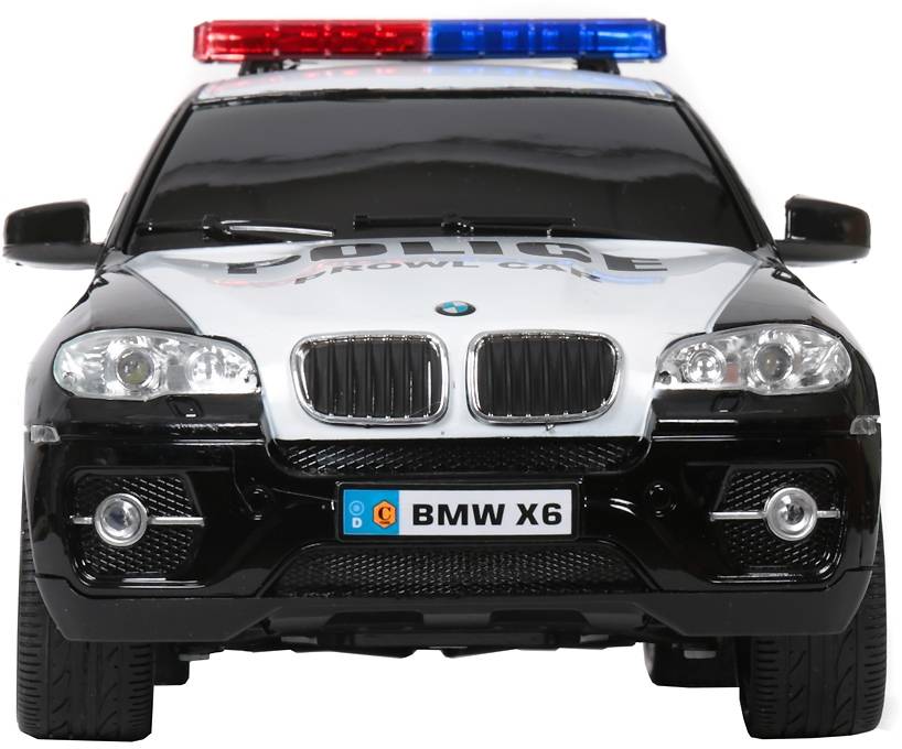 Радиоуправляемая машина GK Racer BMW X6 POLICE масштаб 1:14 - 866-1401PB-BLACK