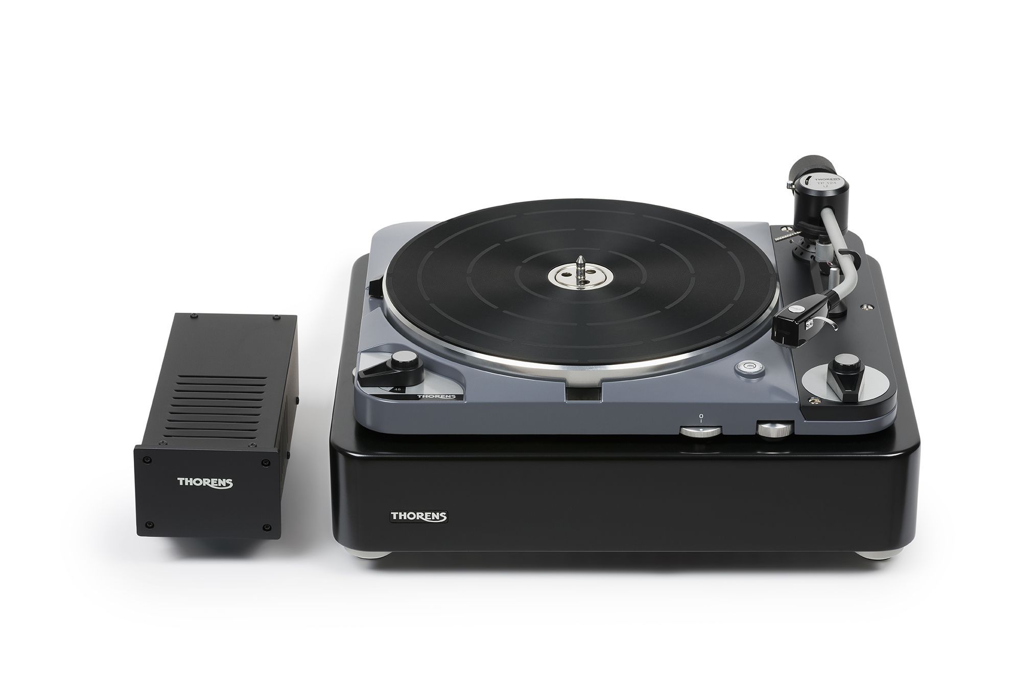 Thorens TD-124DD TP124 grey виниловый проигрыватель