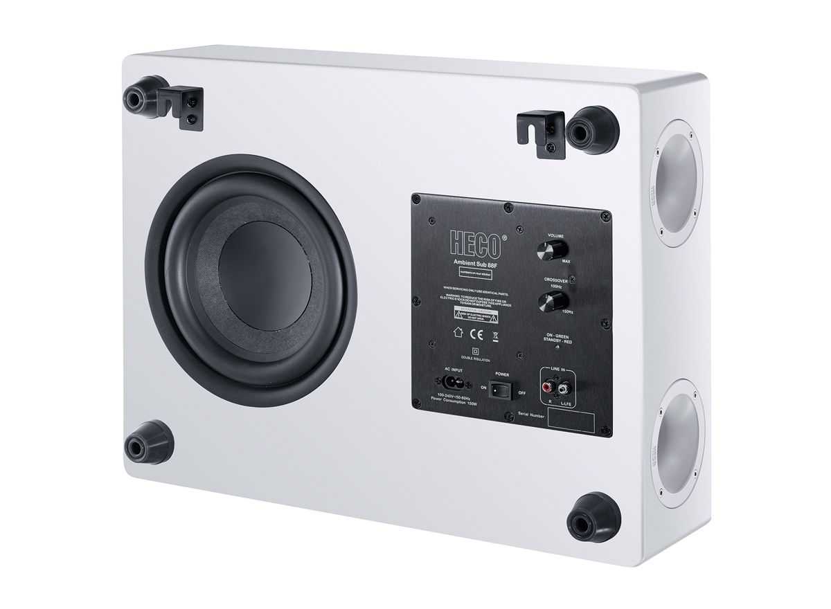 Heco Ambient Sub 88 F White Сабвуфер