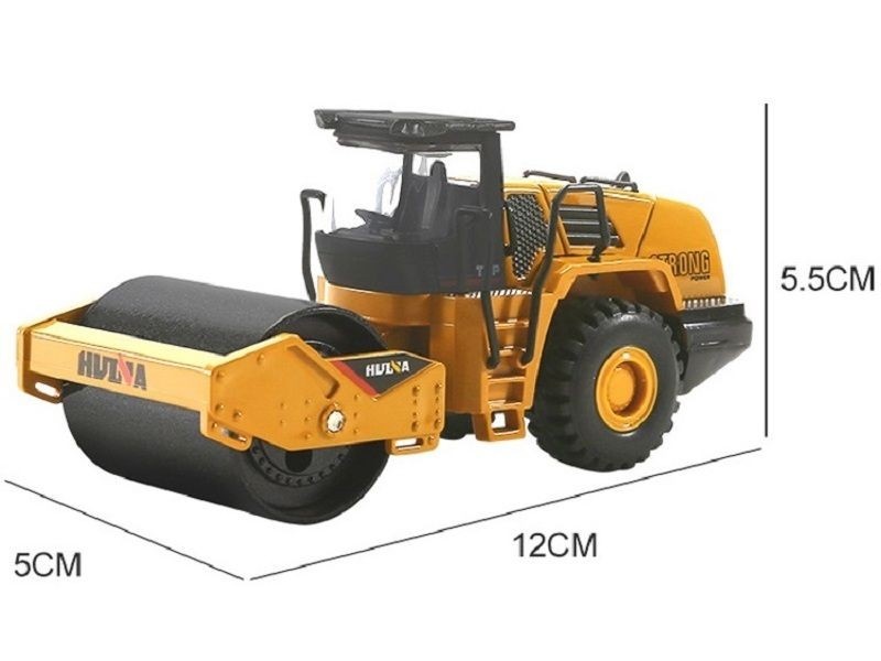 Металлический каток HUI NA TOYS масштаб 1:60 - HN1815