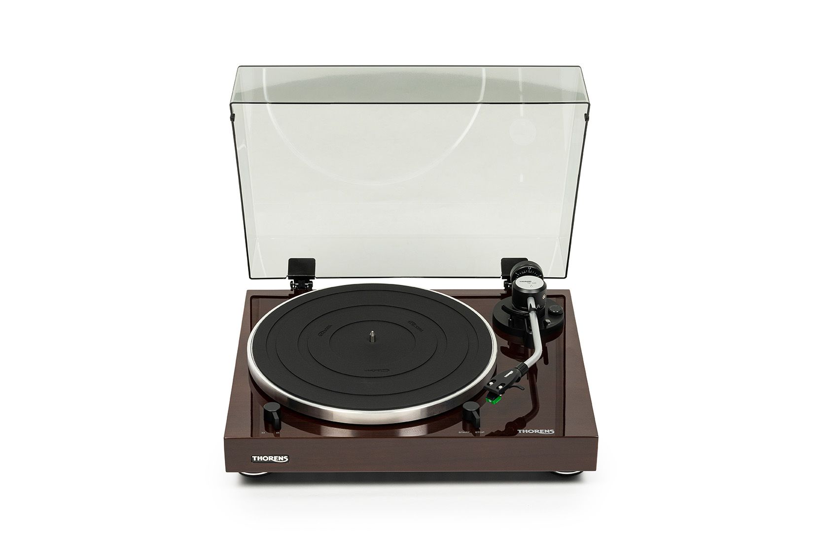 Thorens TD-204 TP120 AT95E walnut виниловый проигрыватель
