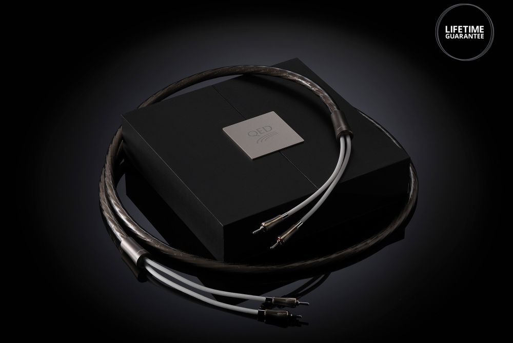 QED Supremus Speaker Cable 2.0m Terminated Pair (Banana, кабель акустический 2.0м (QE0002)