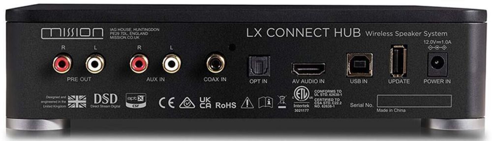 Mission LX Connect Lux Black Беспроводная АС