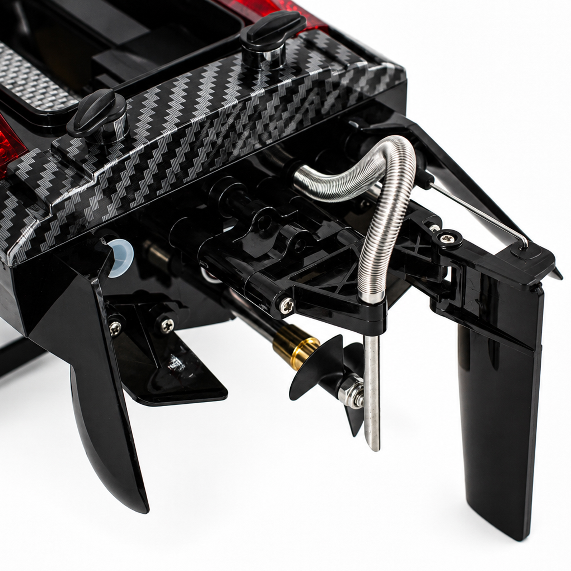 Радиоуправляемый катер Black Extreme (48 см, 55 км/ч, Brushless) - HJ816PRO-CARBON-BLACK