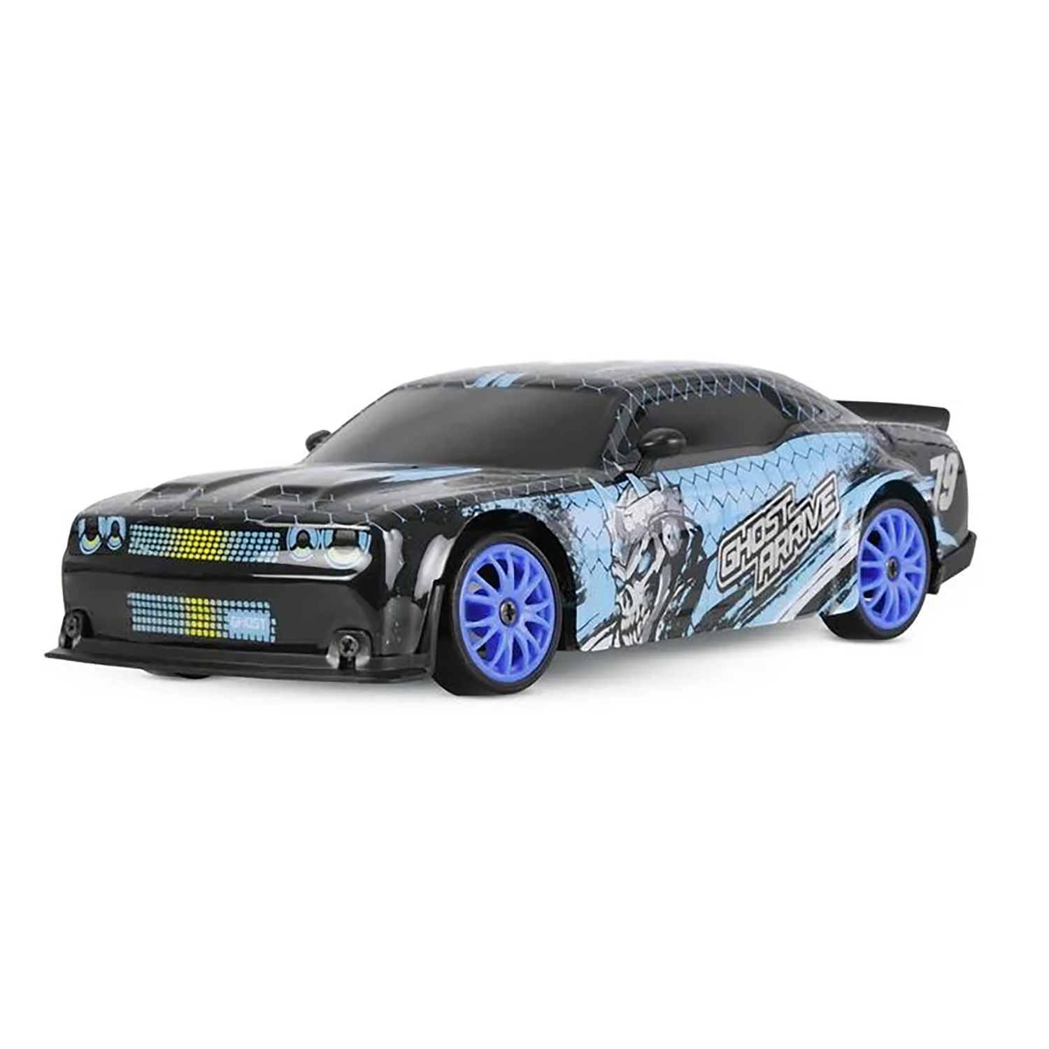 Радиоуправляемая машина для дрифта Dodge (19 см, 15 км/ч, сменные колеса, фишки) - SC24A26