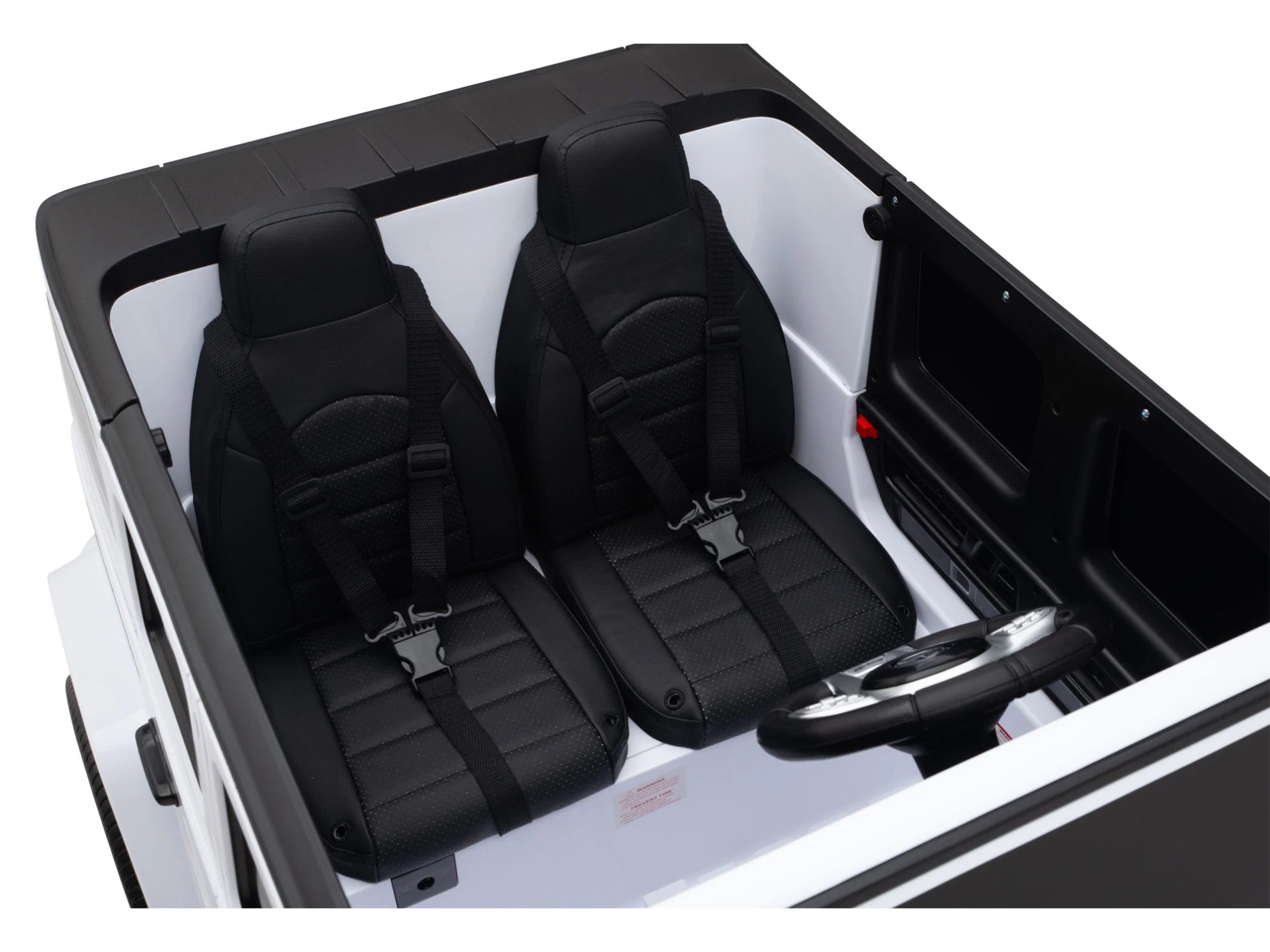 Детский электромобиль Mercedes G63 AMG 4WD 24V - S307-WHITE