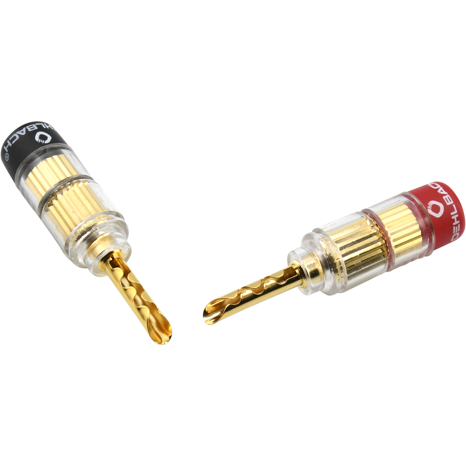 Oehlbach EXCELLENCE Banana Solution Tube 5, gold - 4 pc Коннекторы Банан D1C3021