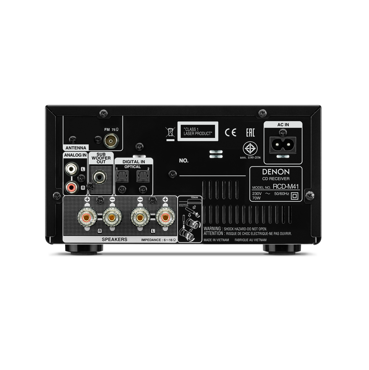 DENON RCD-M41 Silver CD-ресивер