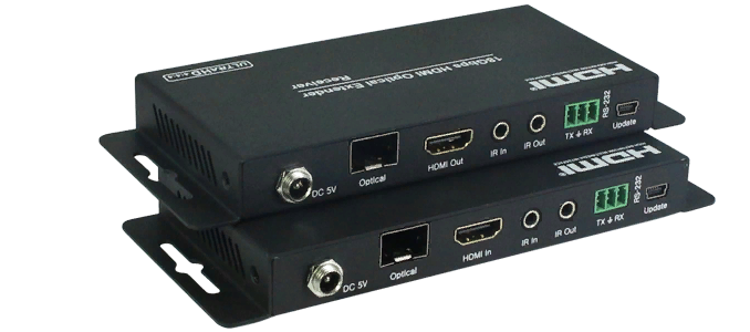 HDMI 2.0 удлинитель по оптике HDV-F02 HDCVT