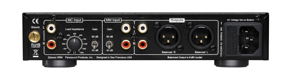 PARASOUND Zphono XRM фонокорректор