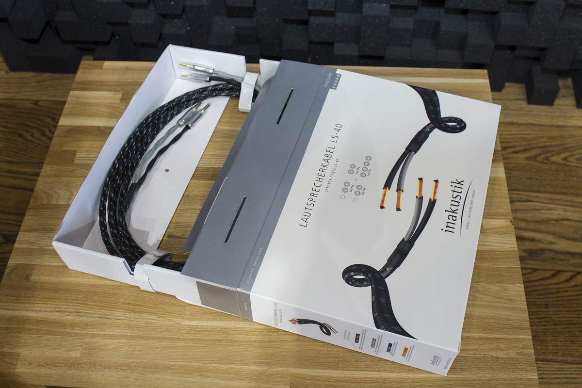 Inakustik Exzellenz LS-40 2 x 2 m Single Wire Exz. BFA Banana кабель акустический