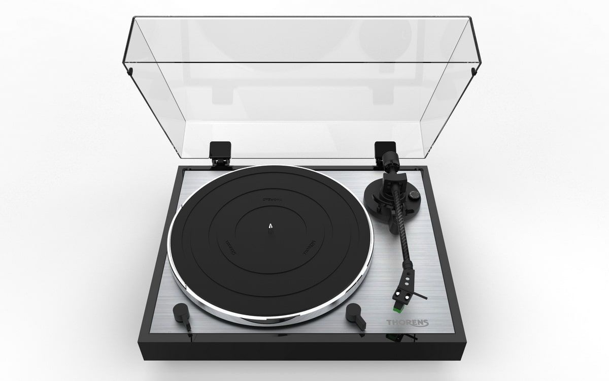 Thorens TD-402DD TP72 AT VM95E highgloss black виниловый проигрыватель