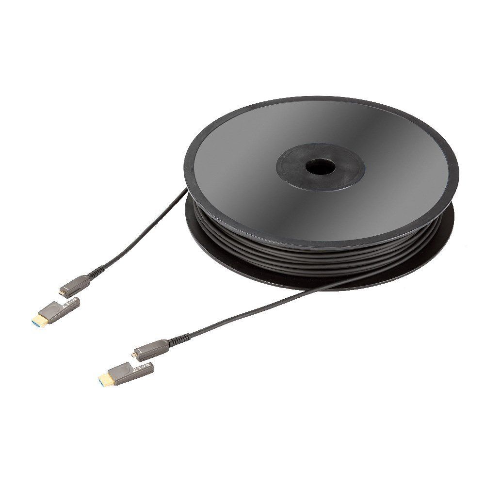 Inakustik Exzellenz Profi HDMI2.0 optical fiber cable 18Gbps Typ D>A 20.0 m кабель HDMI