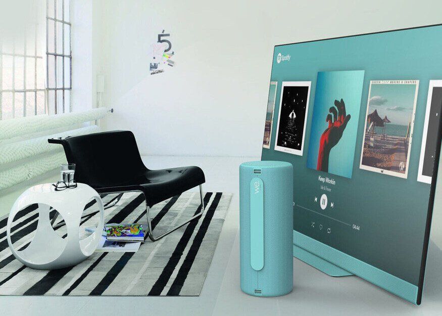 Loewe We. HEAR 2 aqua blue беспроводная акустическая система