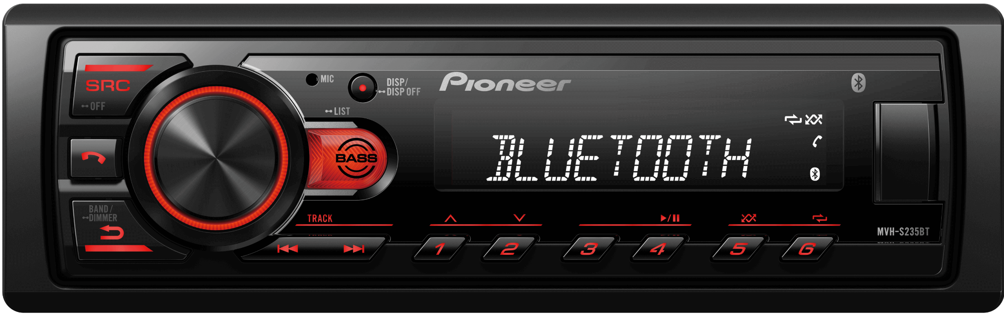 Flash PIONEER MVH-S235BT Автомагнитола