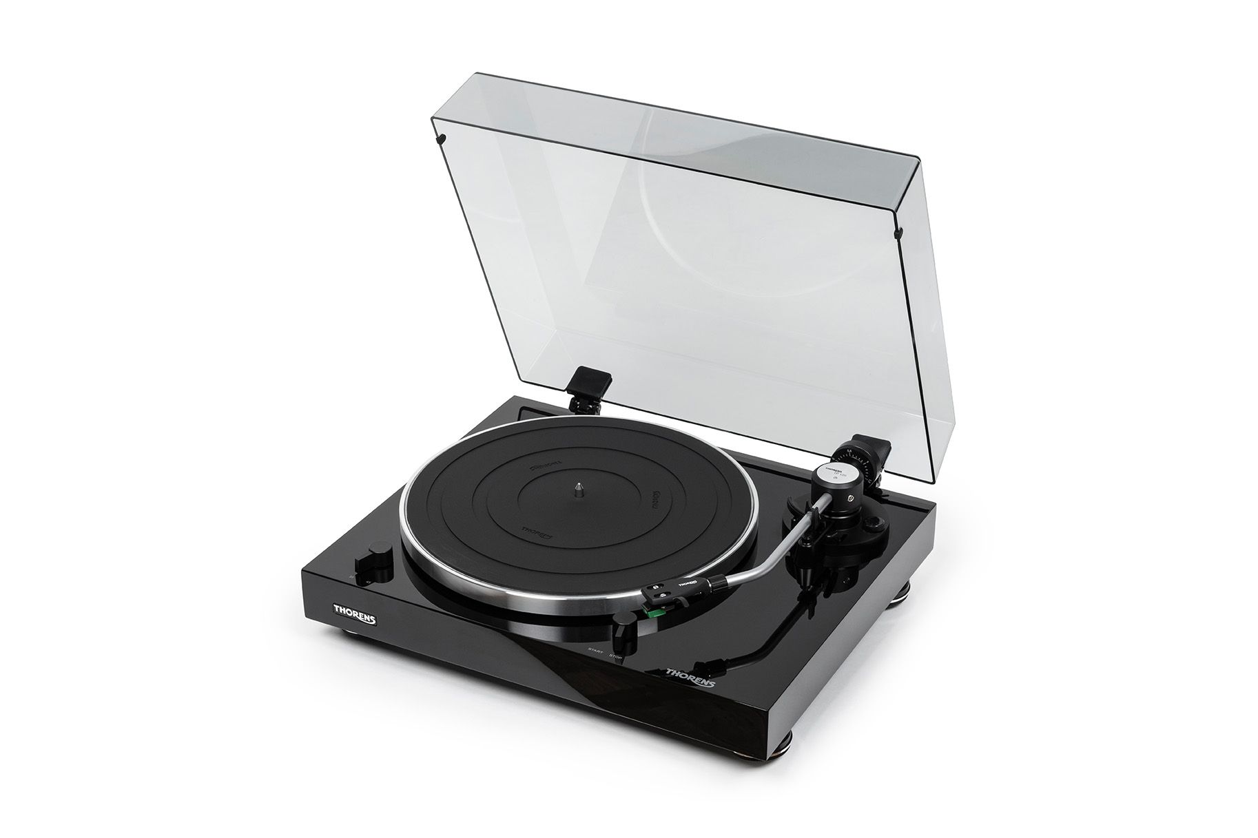 Thorens TD-204 TP120 AT95E highgloss black виниловый проигрыватель