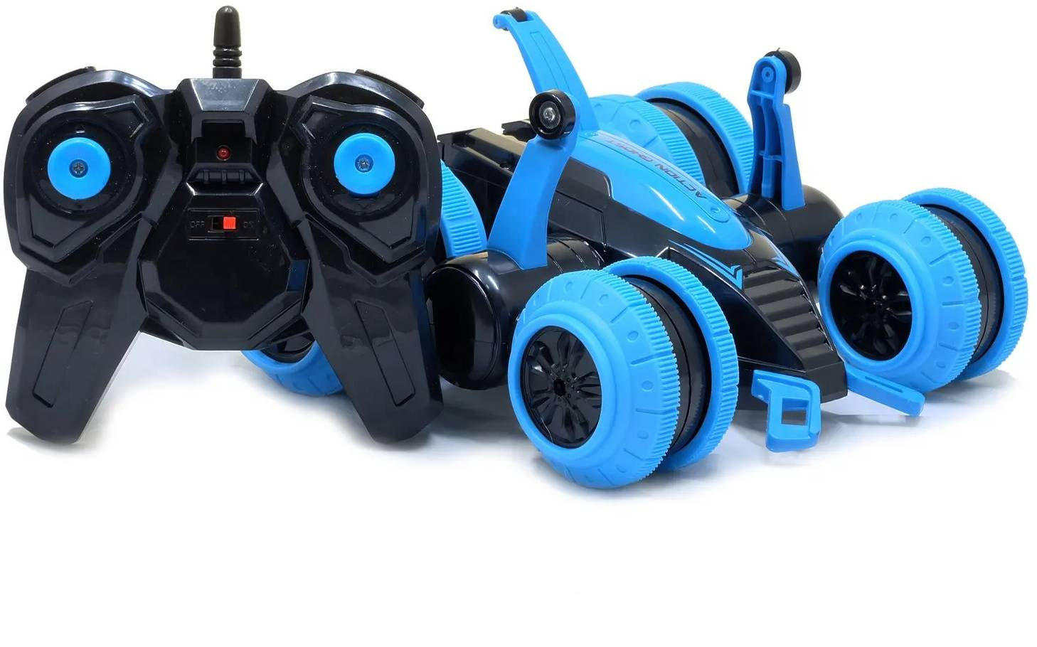 Радиоуправляемая трюковая синяя машинка Storm Mekbao 2.4G - 5588-616-BLUE