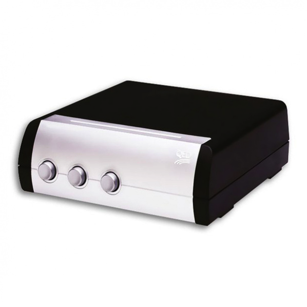 QED 2 way Speaker Switch Двухканальный аудиокоммутатор зажим "под банан" (A-SS21)