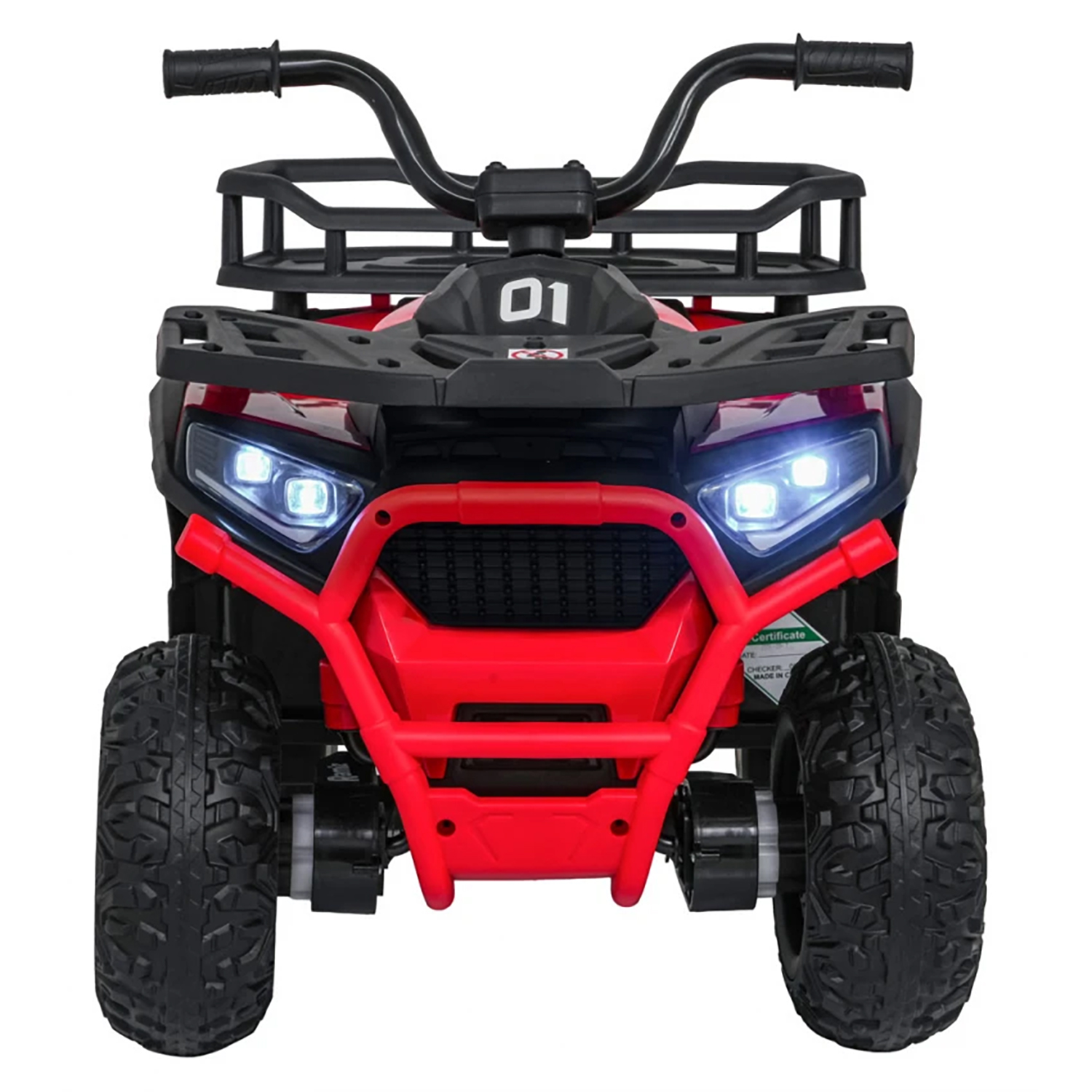 Детский электромобиль квадроцикл X-Robust (красный, 24V, 4WD, пульт, EVA) - XMX651-24V-4WD-RED