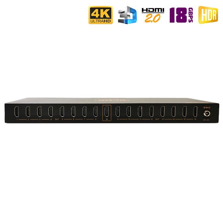 HDMI 2.0 сплиттер 1x16 Dr.HD SP 1166 SL