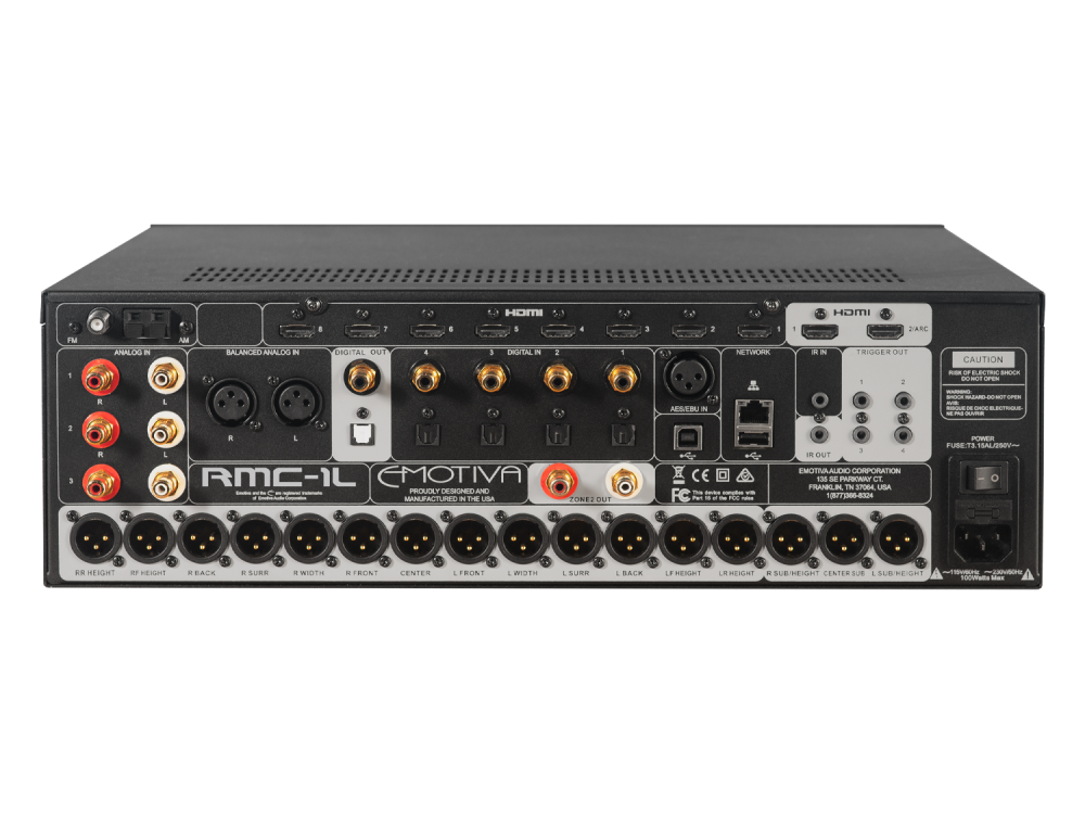 Emotiva RMC-1L AV-процессор